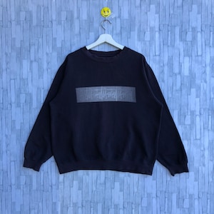Vintage Stussy Streetwear Sweatshirt Big Logo Spellout Jumper Pullover