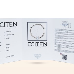 Hoop Clicker Piercing in 14K Solid Gold Certificate