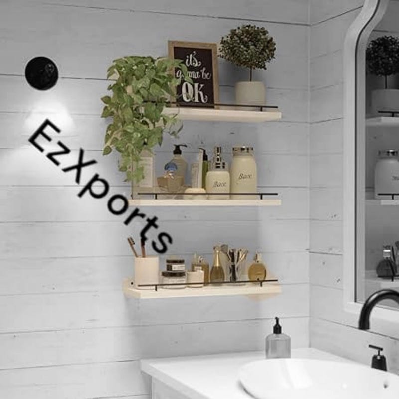 Black Floating Shelves Bathroom - Etsy