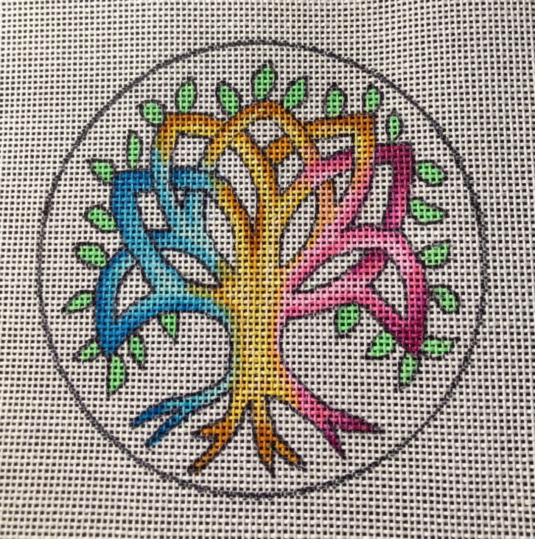 Celtic Tree of Life Needlepoint Canvas 4 on 18 Mono. Etsy