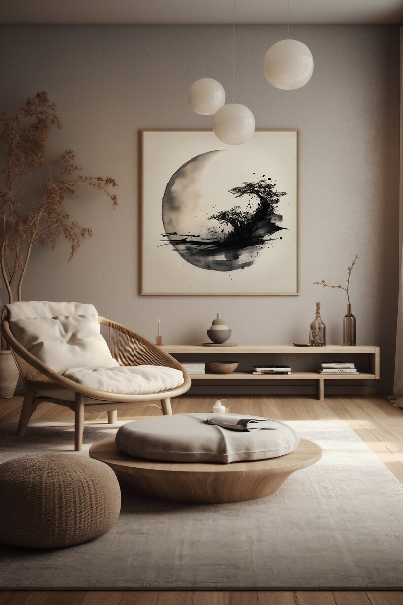 Monochromatic Wall Decor Inspiration