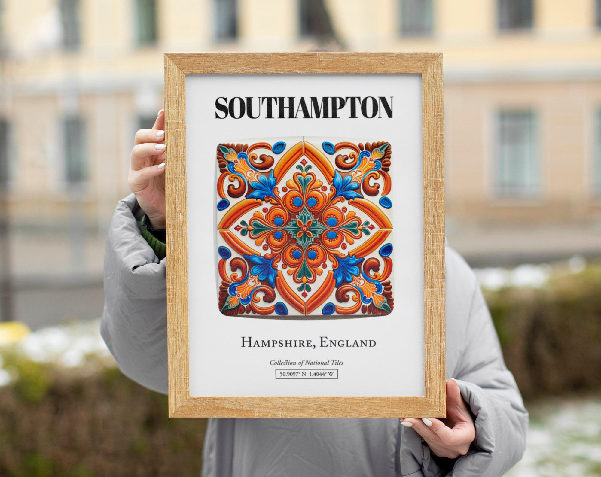 Southampton, Hampshire, England - Traditional Tile Pattern Home Decor ...