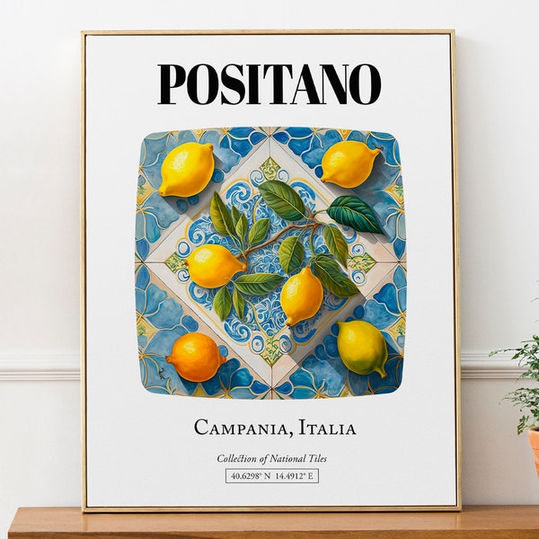Positano Wall Art Etsy Australia