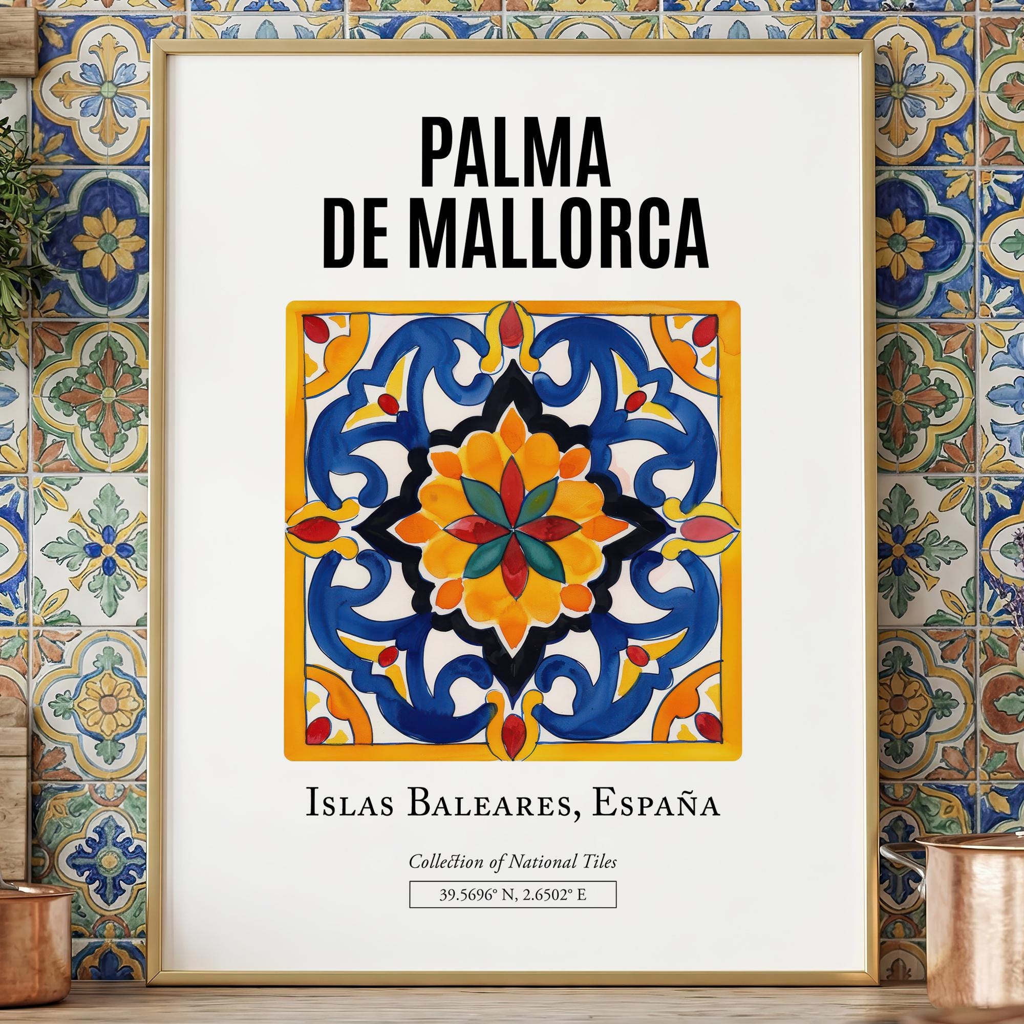 Palma De Mallorca Tile: Inspiring Wall Art From the Heart of the