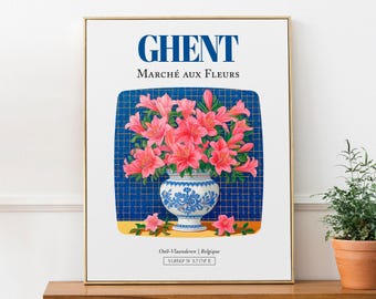 Vintage Marcel Dyf Floral Still Life Print Pink Azaleas Framed - Etsy