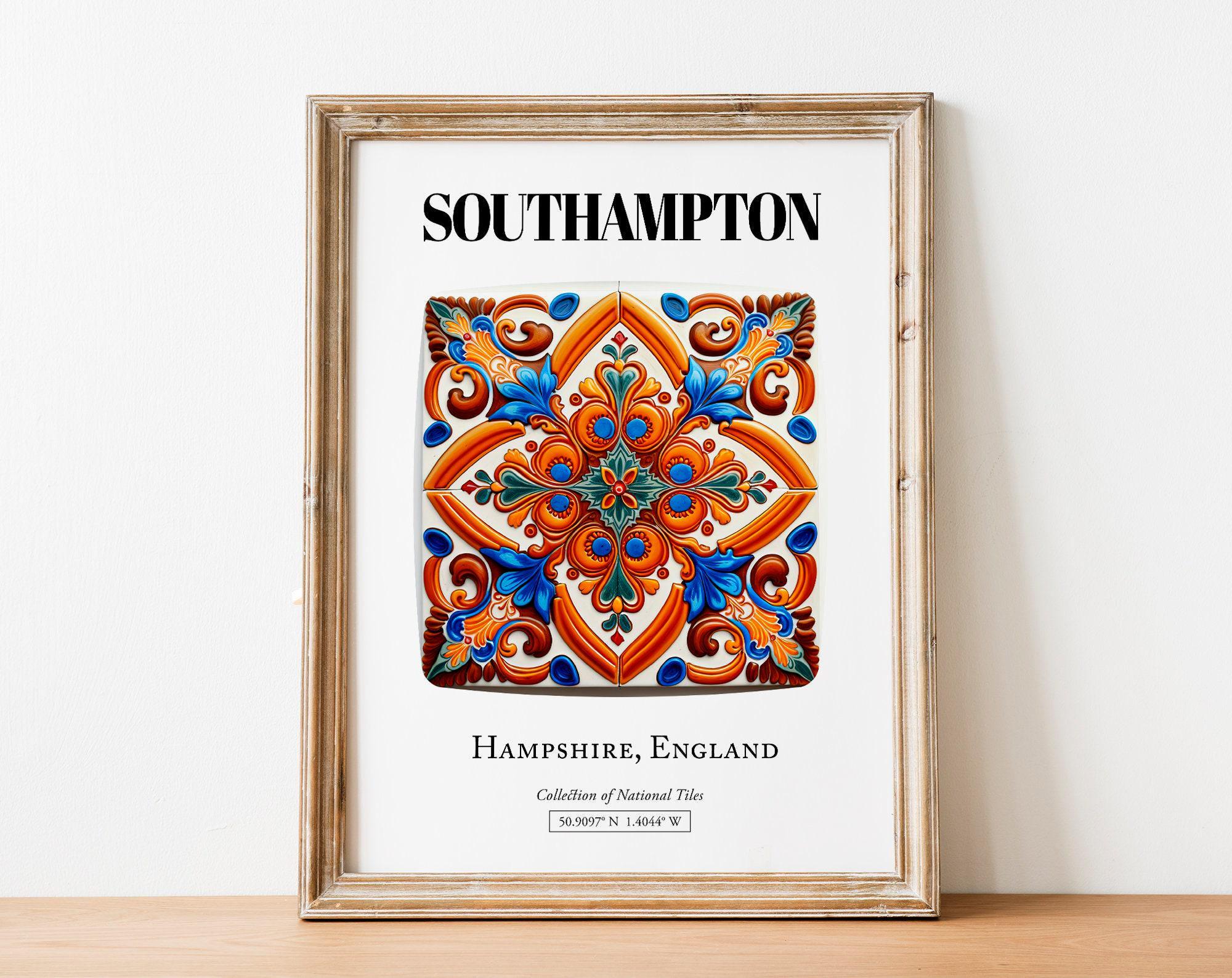 Southampton, Hampshire, England - Traditional Tile Pattern Home Decor ...