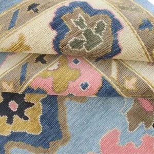 Exquisite Oushak style Hand Knotted Rug 4x6, 5x8, 6x9, 8x10, 9x12, 10x14 ft Handmade Rugs for Living Room - Antique Contemporary rug
