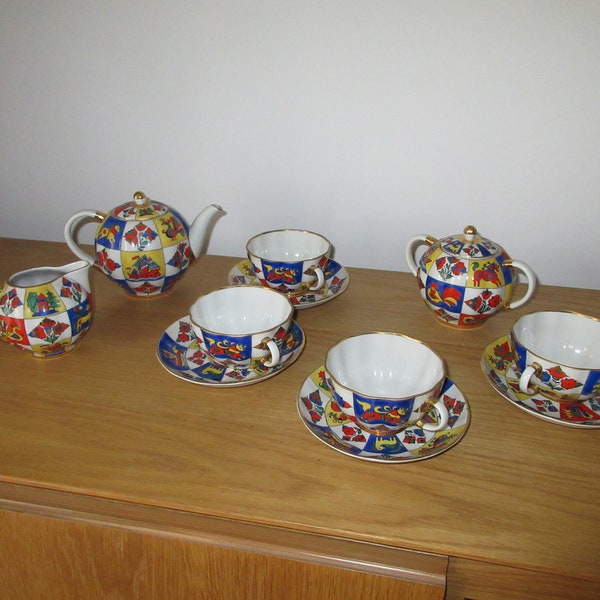 Service à Thé porcelaine russe