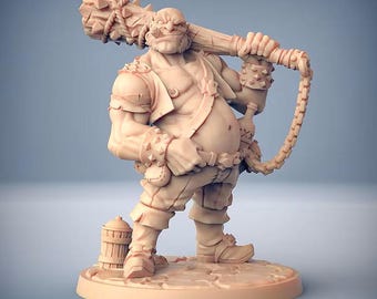 Demi-ogre Dunn – Miniature 32 mm | Artisans Guild