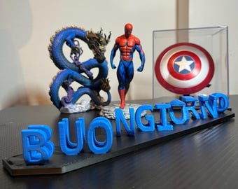 Ambigramme BONJOUR, UN FUCK, décoration intérieure - Bureau - idée cadeau amusante