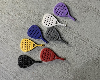 pendentif charms raquette de padel