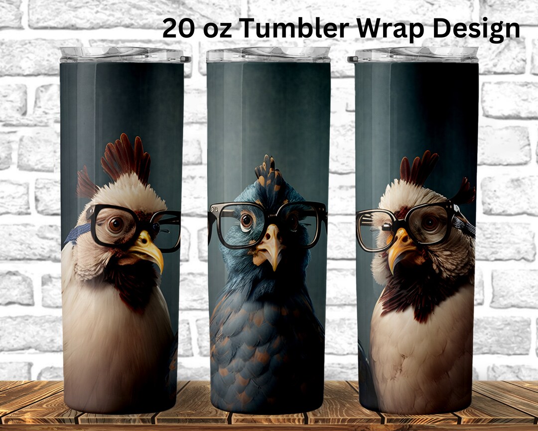 3 Little Chickens 20 Oz Skinny Tumbler Wrap Sublimation Design, PNG ...