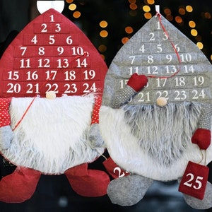 Large Plush Gonk Fill Create Your Own Christmas Treat Advent Calendar 1 ...