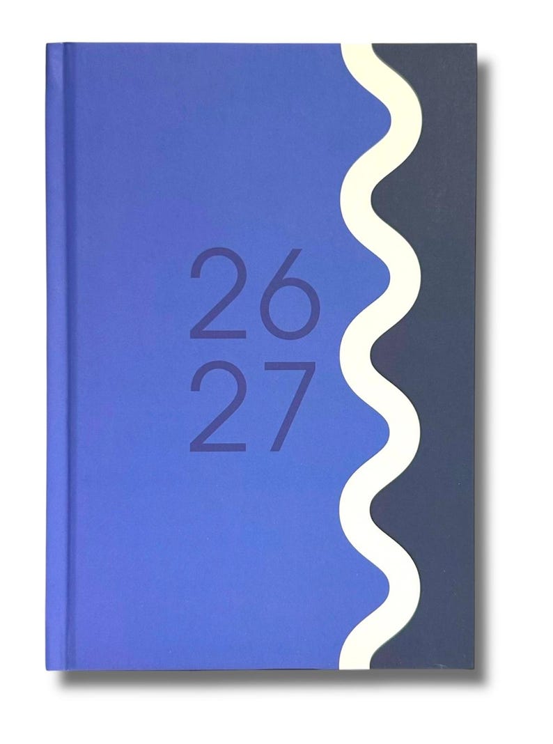 2026-2027 Academic Diary A5 Day A Page Mid Year Pastel Cover Fashion ...