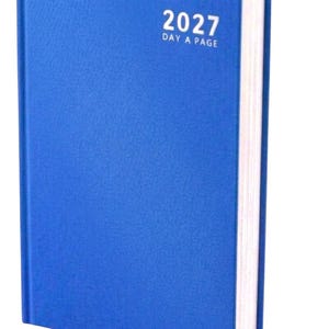 2027 diary A6 A5 A4 Page a Day Week to View Diary Hardback Full Year Planner Case bound Back Cover image 14