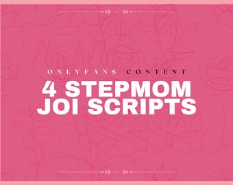 StepMom JOI Scripts | OnlyFans JOI Scripts | Schriften für Erwachsene | OnlyFans Content Creator | Erwachsene ASMR Schriften | Fantastisch | NurFans |