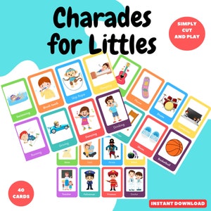 Cartões de charada infantis imprimíveis para idades de 4 a 8 anos, jogo divertido e envolvente para festas e brincadeiras, download instantâneo, atividades para crianças e pais