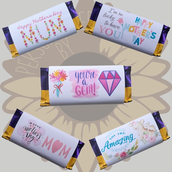 Cadburys Chocolate Bar Wrappers