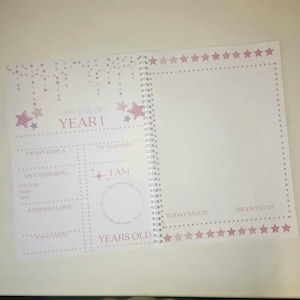 Personalised A4 School Memory Book: Nursery to Year 6 Keepsake image 10