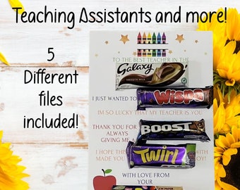 DIY Teacher Chocolate Boards - Budget friendly end of school year teacher gifts!
