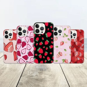 Berry Phone Case Sweets Cover for Pixel 7 6A, iPhone 14 13 12 Pro 11 XR for Samsung S23 S22 A73 A53 A13