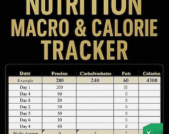Rastreador de macronutrientes y actividad física definitivo: registro de alimentos, contador de calorías, programa de entrenamiento y base de datos de alimentos adicional