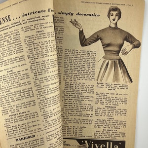 1947 & 1953 AWW Knitting Books sold individually The Australian Womens Weekly Knitting Book for Adults and Children 40s 50s post-war image 8