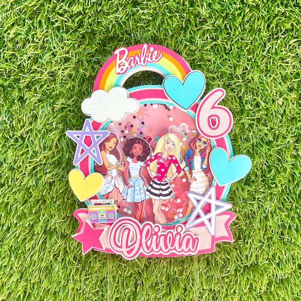 Malibu Barbie Cake Toppers - Etsy