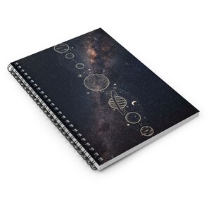 Luna e Stella Spiral Notebook