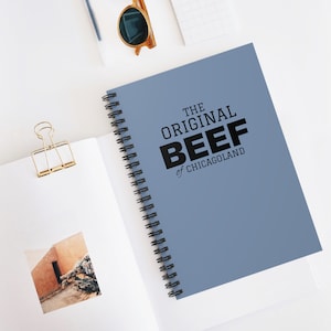 The Bear Spiral Notebook | The Original Beef of Chicagoland