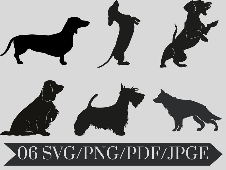 Daschund Svg, Dog Svg, Weiner Dog SVG File, Animal Svg, Cutting