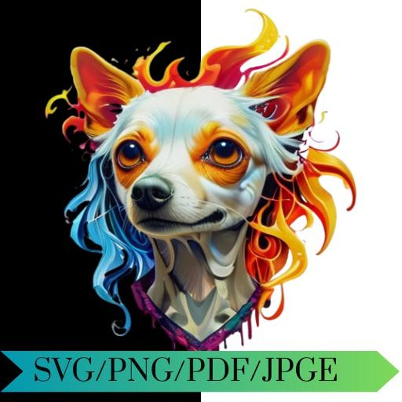 Colorful Dogs T-shirt Design Bundle Dog Breeds Clipart Bundle Cute Dogs ...