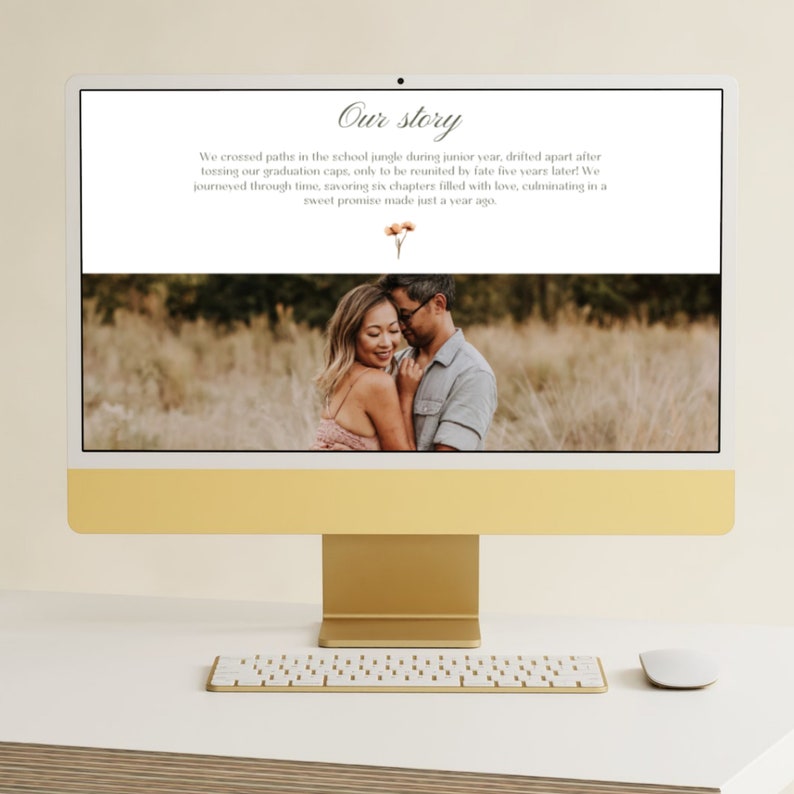 DIY Wedding Invitation Website & RSVP Form | Online RSVP Page | Autumn Wedding Template Rsvp Tracking | Digital Rsvp Wedding Website Invite image 9