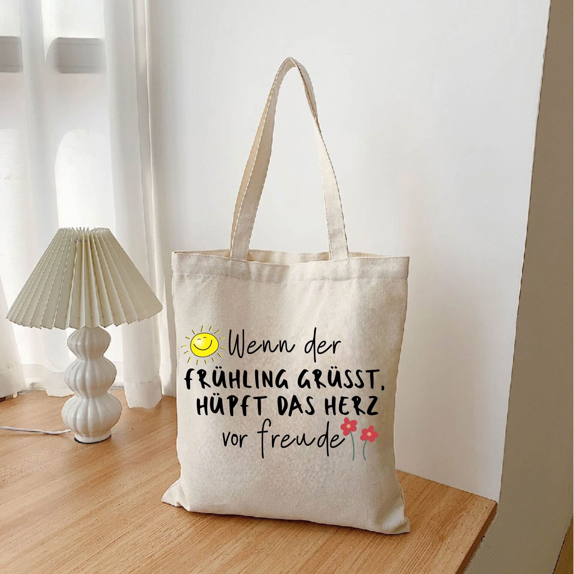 Plotterdatei Wenn Der Frühling Grüßt Hüpft Das Herz Vor Etsy