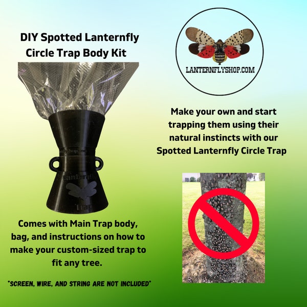 DIY Spotted Lanternfly Trap Body Kit - Build Your own Trap