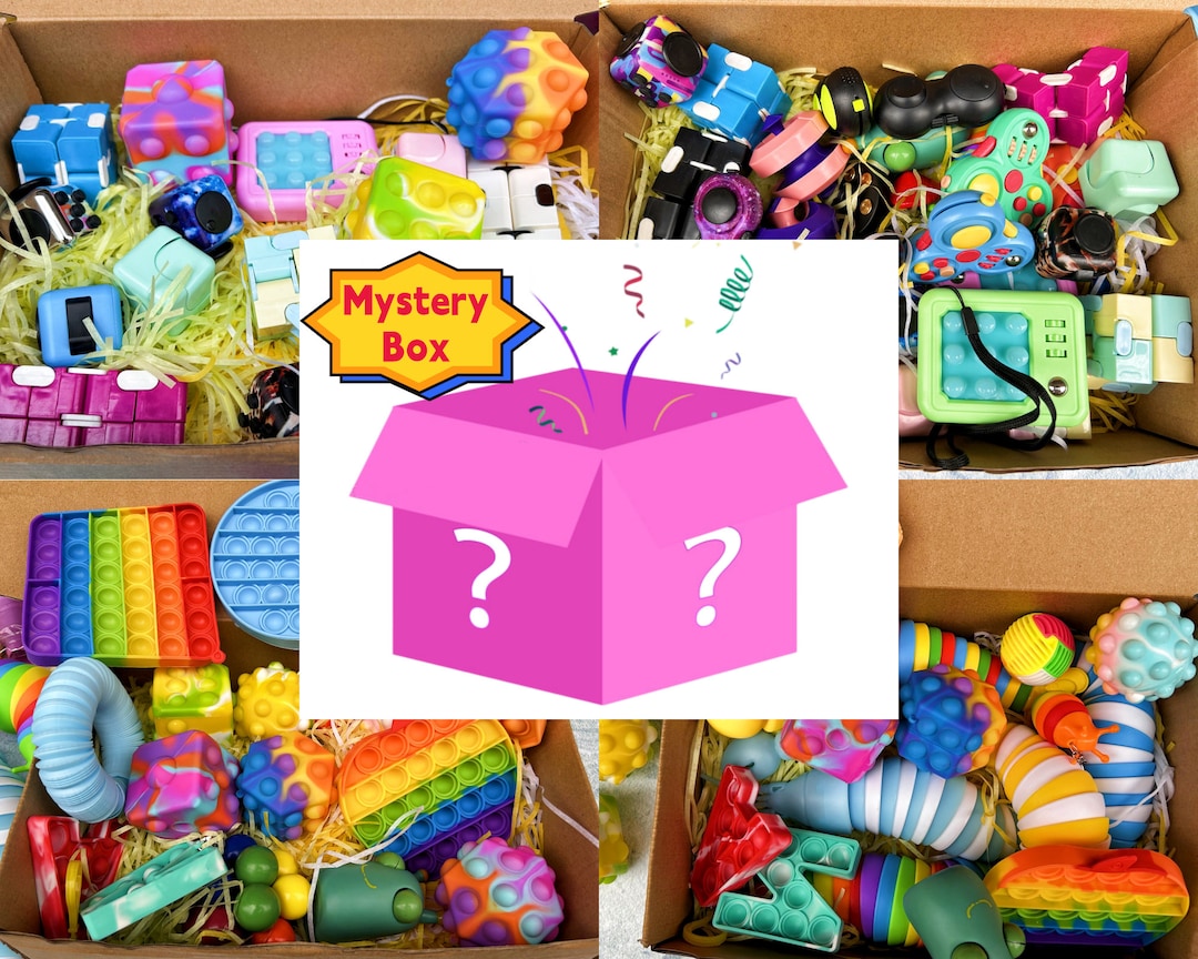 Mystery Fidget Box,discover the World of Stress Relief Toy Blind Boxes