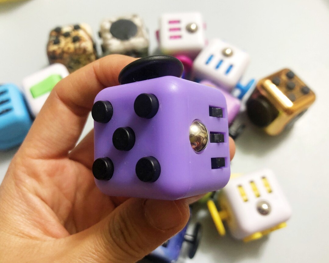 Magical Fidget Cubes Multiple Colors-fidget Toys for Kids Decompression ...