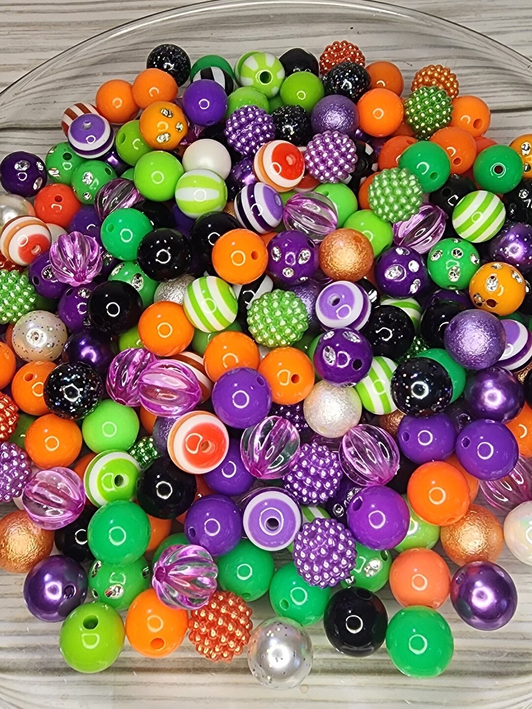 classic-halloween-colors-12-mm-halloween-bubblegum-beads-set-etsy