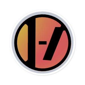 Twenty One Pilots Clancy logo sticker