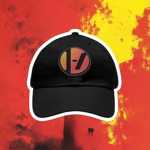 Twenty One Pilots Clancy Dad Hat with Leather Patch