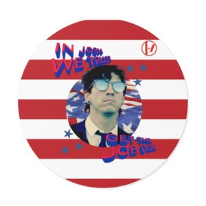 Twenty One Pilots In Josh We Trust Round Vinyl Stickers