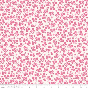Picnic Florals- Ditsy- Pink- C14613- Riley Blake Designs by My Mind’s Eye