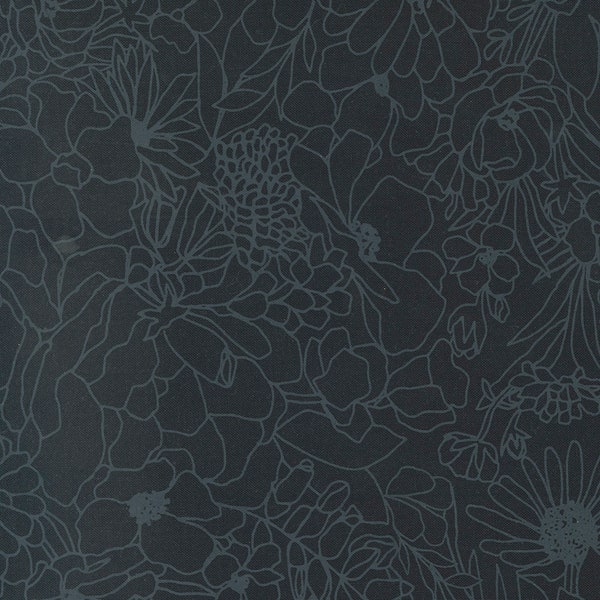 Gilded- Ink Black- 11533 14- Moda Fabrics by Alli K Design