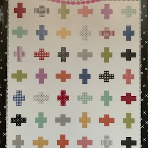 Positively Charming #209- Quilt Pattern- Finished size 51” x 59 1/2” - Charm Pack friendly- Coriander Quilts by Corey Yoder