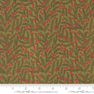 Berry & Pine- Sage- 5243 12- Moda Fabrics by Lella Boutique