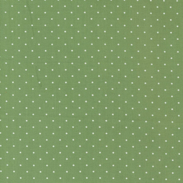 Shoreline- Dots- Green- 55307 15- Moda Fabrics by Camille Roskelley