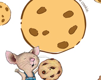 If You Give Your Teacher a Cookie,Mouse a cookie,Teacher Appreciation Gift,End of Year Teacher Gifts,Cookies books,Teacher gift idea