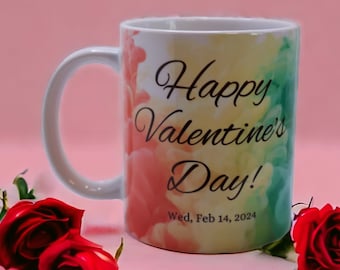 valentine day mug,  love mug, heart mug, romantic mug, couple mug, personalized mug, valentine gift, sweetheart mug, lovebirds mug