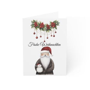 Frohe Weihnachten" Karte