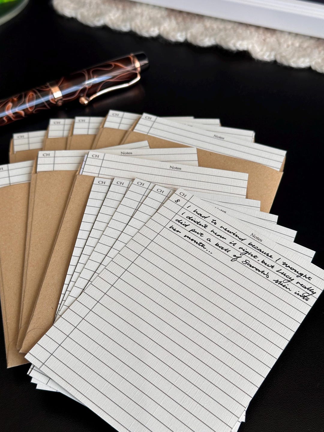 Pocket Notes Examples Library Pocket Reading Notes || Notecard Set of 5 || for Annotating ...
